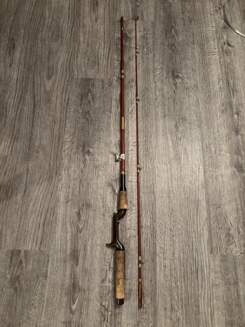 VINTAGE HEDDON PAL Mark III #6855 Casting Fishing Rod 6.5' Nice