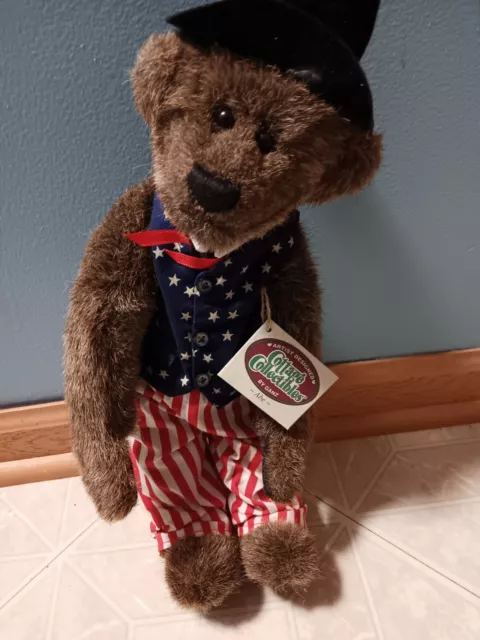 Cottage Collectibles by Ganz - Abe - 16" Bear in Patriot Outfit - CC1225 Vintage