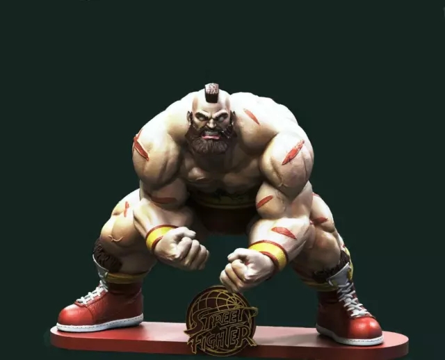 STREET FIGHTER ZANGIEF STATUE 1/4 Scale 65/300 POP CULTURE SHOCK PCS