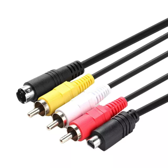 AV A/V Audio Video TV Cable Cord Lead RCA for Sony Handycam DCR-SR42 Camcorder