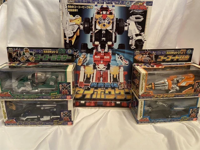 Power Rangers Operation Overdrive DX Megazord Set De 3 Pièces Bandai - Japon, Occasion