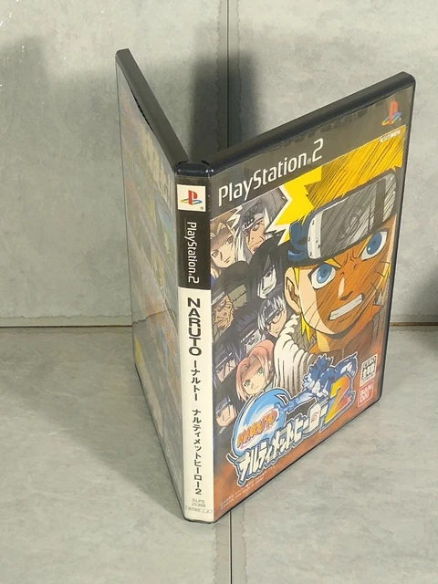 Jeu PS2 NARUTO NARUTIMATE HERO 2 - Version NTSC-J (Japon) - Complet En Très Bon état - Pour Collectionneurs
