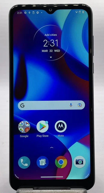 Motorola Moto G Pure - XT2163-4 32GB Blue T-Mobile 4G LTE Smartphone A 2598