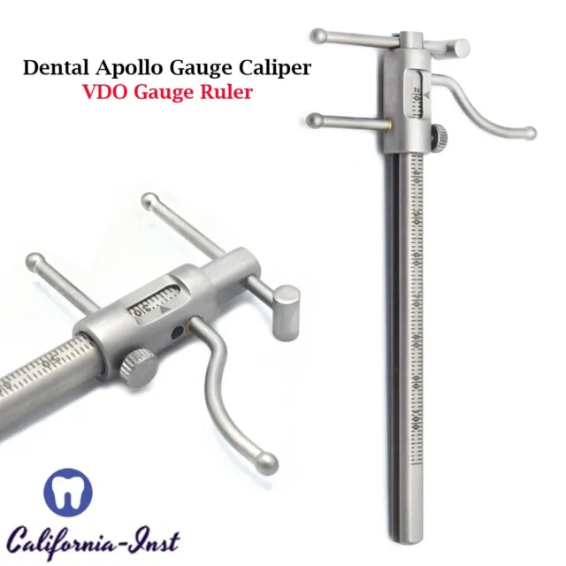 Dental  Implant Prosthodontics Venus Apollo Gauge Orthodontic VDO Appolo Ruler