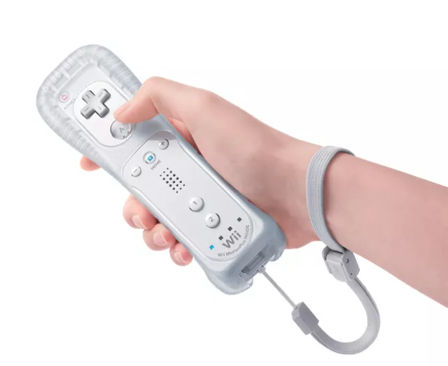 Nintendo Wii / U ORIGINAL 2 in 1 Remote Motion Plus Inside Controller & Nunchuk 2