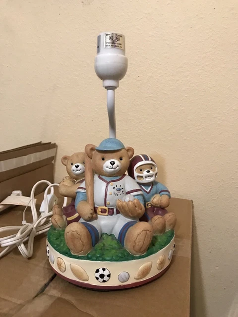KidsLine Lamp Base  Sports Bears. Baseball, Basketball  Kids Line Animal Room