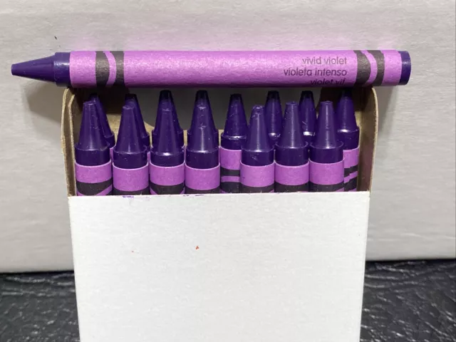 Bulk Crayola Crayons - Vivid Tangerine - 24 Count - Single Color Refill x24