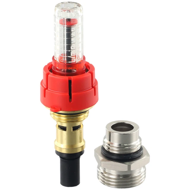 Regler Durchflussmesser Zubehörteil ABS+Messing Boden DN25 Ersatz Für Wasser