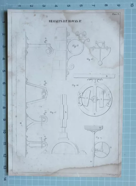 1847 Ingeniería Estampado Soportes & P. Bloques Varios Apparatus