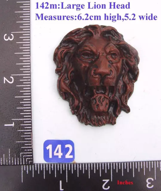 TITLE: 142M “Large Lion Head” clock case / furniture DIY