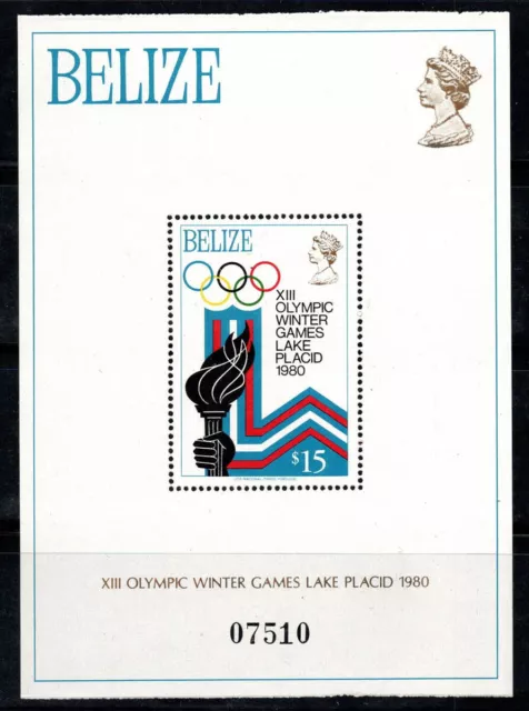 Belize 1979 Mi. Bl. 13 Block 100% Postfrisch Olympische Spiele