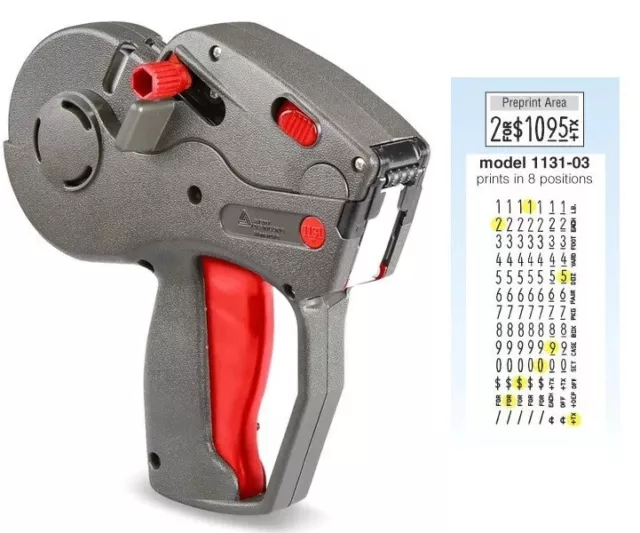 NEW MONARCH 1131-03 LABEL GUN - Authorized Dealer