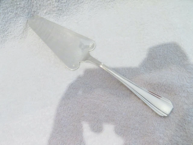pelle à tarte métal argenté st art deco Christofle Boreal pie server