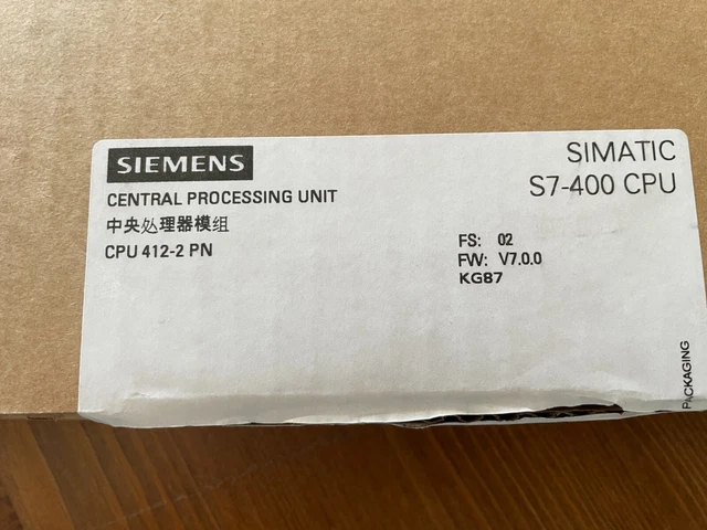 Siemens PLC SPS S7 400 Serie CPU 412-2 PN