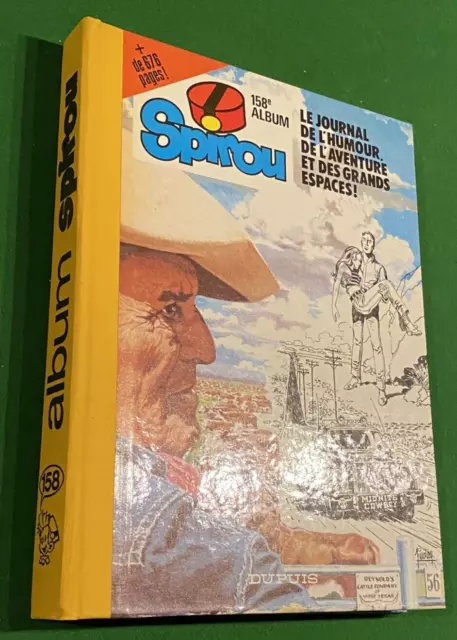 Reliure Recueil Album du journal SPIROU N° 158 - 1981 - Très Bel Etat