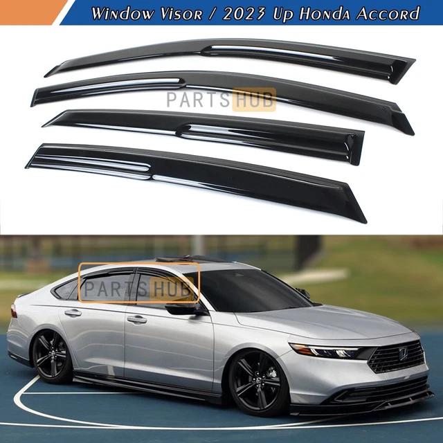 Splash Guards & Mud Flaps For Honda Accord For Honda Accord 2008 2012 Jdm Mugen Style Side Window Vent K 990569 - Foto 2