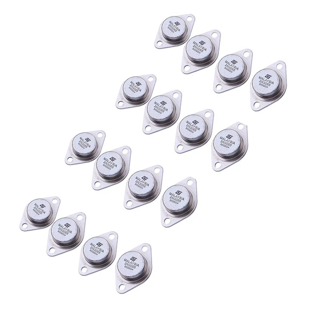 10-Pack TIP3055 NPN Power Transistors – 60V 15A, High Quality, Unbranded/Generic