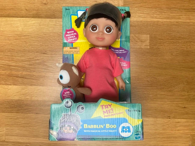 GENUINE & RARE Disney Pixar Monsters Inc Babblin' Boo with Magical ...