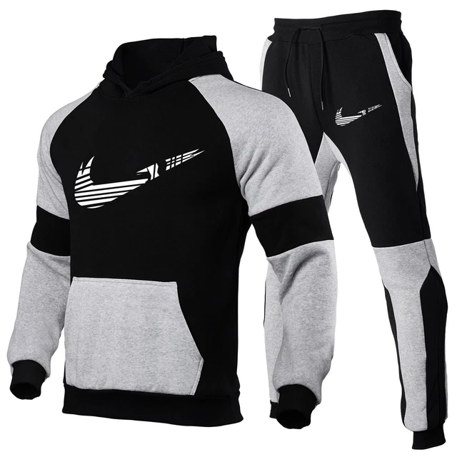nuova tuta da uomo  felpa con cappuccio pantaloni NIKE 10