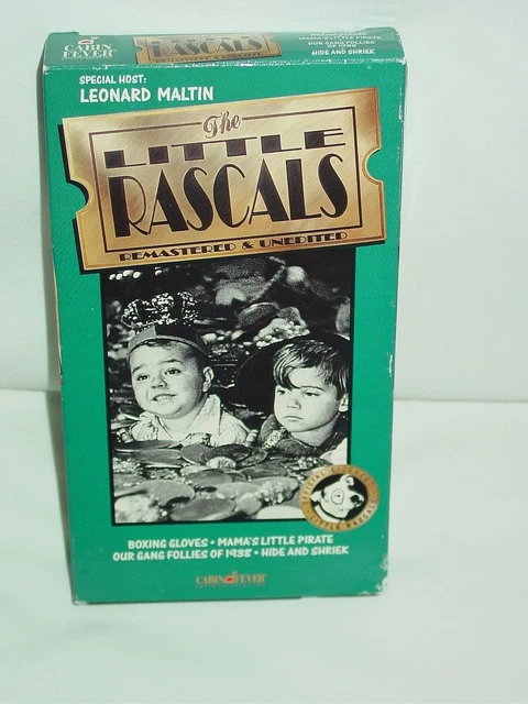 THE LITTLE RASCALS Remastered Unedited Vol 12 Vhs Tape Comedy Black ...