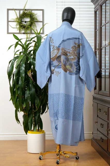 Dear Vanilla Japanese Juban Undergown Men's Kimono Authentic Vintage Japan Mint 8