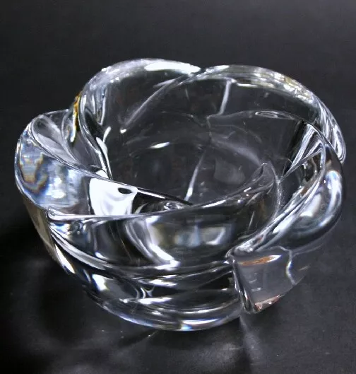 Holmegaard Camellia Kamelia Crystal Candleholder Tealight Votive Holder