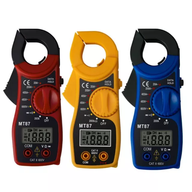 ANENG ST201 Digital Clamp Multimeter Resistance ohm Tester AC DC Clamp  Ammeter Transistor Testers Voltmeter d Contact lcr meter