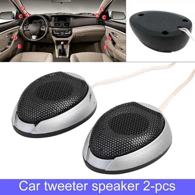 2X Car Audio Systems 1000W Super Power Loud High Quality Dome Tweeter Speakers