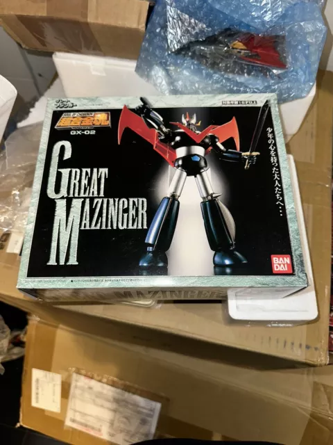 Great Mazinger Soul Of Chogokin Gx-02 Bandai Grande Mazinga Goldrake Goldrake