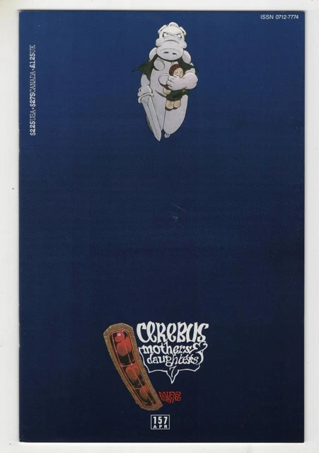 CEREBUS  #157   DAVE SIM   (AARDVARK-VANAHEIM)  VF  or  BETTER!!