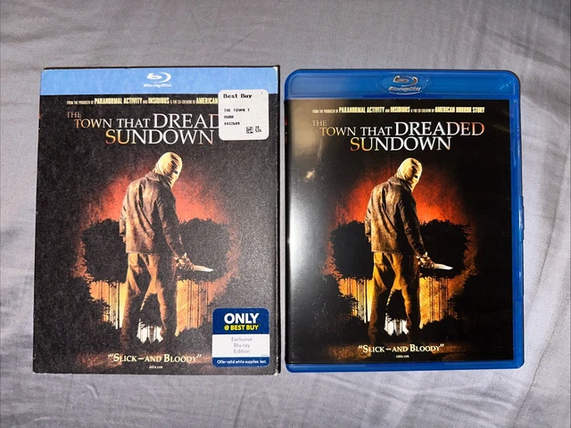 THE TOWN THAT Dreaded Sundown (Blu-ray) 2015 W Cover Slip