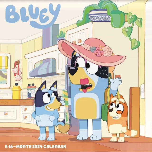 TRENDS INTERNATIONAL, Disney Bluey 2025 Wall Calendar 17.99 PicClick