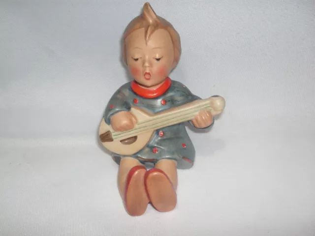 Old #53, Joyful Hummel Figure, Full Bee Mark, Tmk2