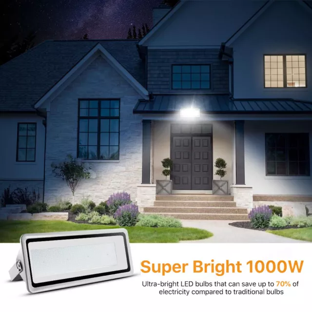500W 800W 1000W LED Flood Light Outdoor Stadium Soccer Field Arena Spotlight 2
