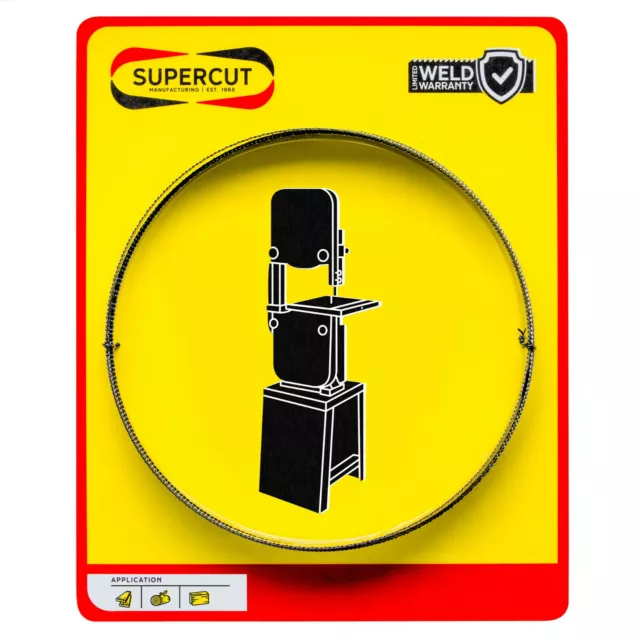 Supercut 105-inch x 3/4-inch x .032 x 3 TPI Carbide Infused Blade (Made in USA)