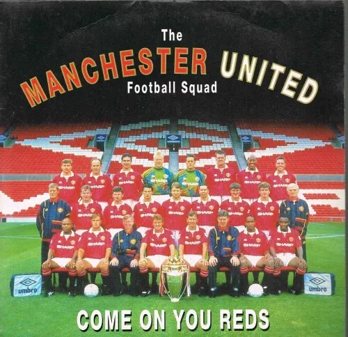 Manchester United Football Team - Come On You Reds (7", Single)