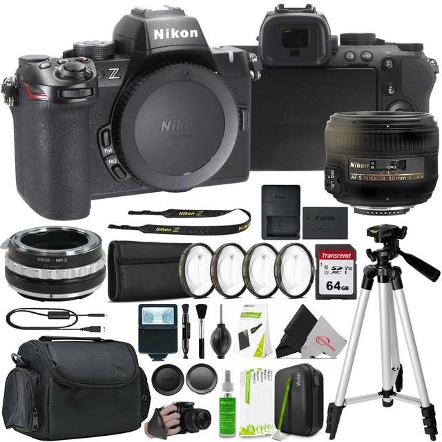 NIKON Z50 II Mirrorless Camera AF-S NIKKOR 50mm Lens