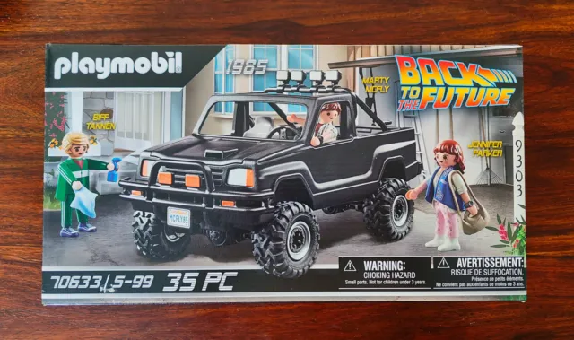 Playmobil 70633 - Back to the future Retour vers le futur - 4x4 Marty McFly NEUF
