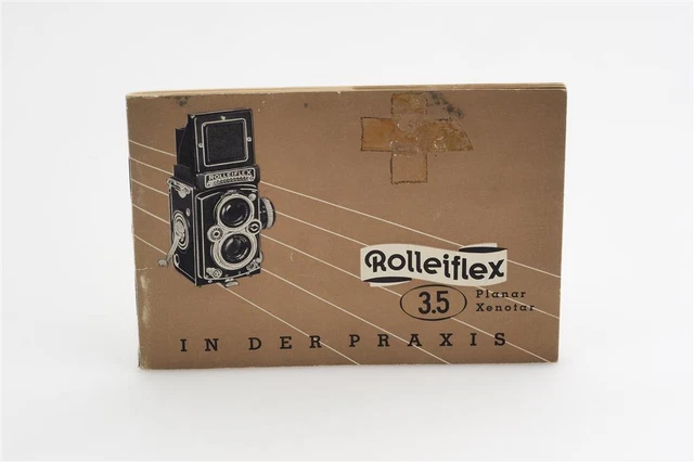 Rollei Rolleiflex 3.5 Instructions Anleitung DE (1685206033)