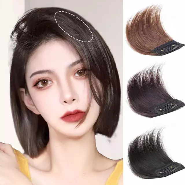 Fashion Women Simulation Wig Cushion Hair Piece Invisible W F4J1 Seamless X7J2