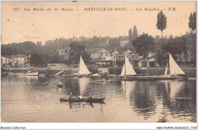 ABNP6-94-0527 - les bords de la marne - JOINVILLE-LE-PONT - les regates