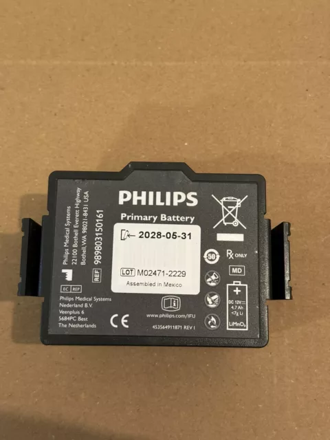 Batterie défibrillateur REF989803150161 453564594921 pour Philips HeartStart FR3