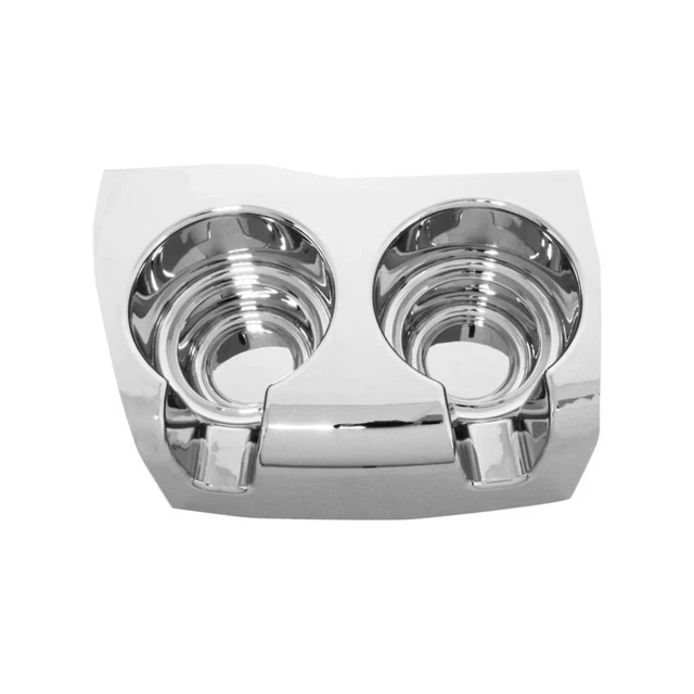 GG Grand General 67840 Chrome Plastic Cup Holder for Kenworth W&T Model 2006+
