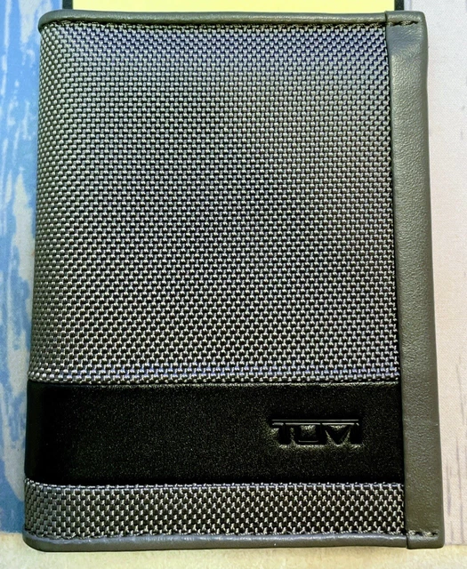 Tumi Alpha SLG Men's Wallet L-Fold Ballistic Nylon Wallet New ~ FREE SHIPPING