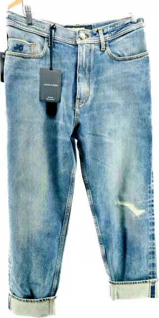 Pantalon jeans bleu  "jeanne" JACOB COHËN taille 28 (Taille US)