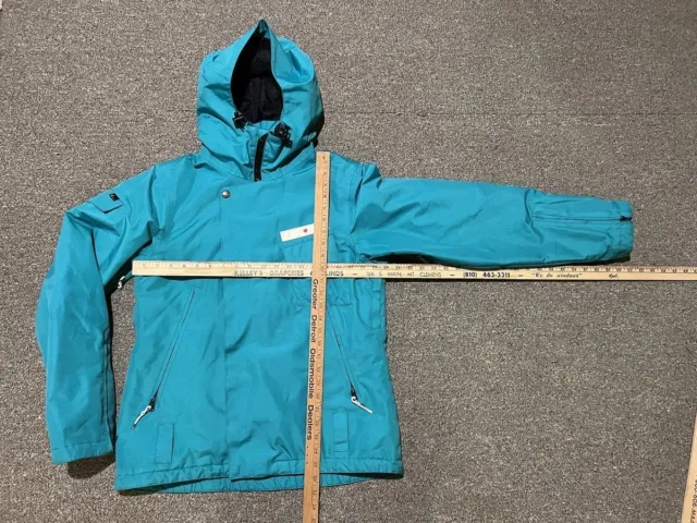 Holden Women Teal/Aqua Snowboard Ski Jacket Good Condition Size Large