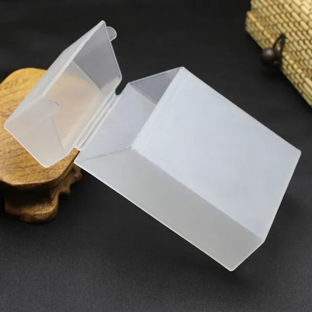 Transparent Plastic Storage Box Photocards Small Card Storage Box Cigarette  ZH1