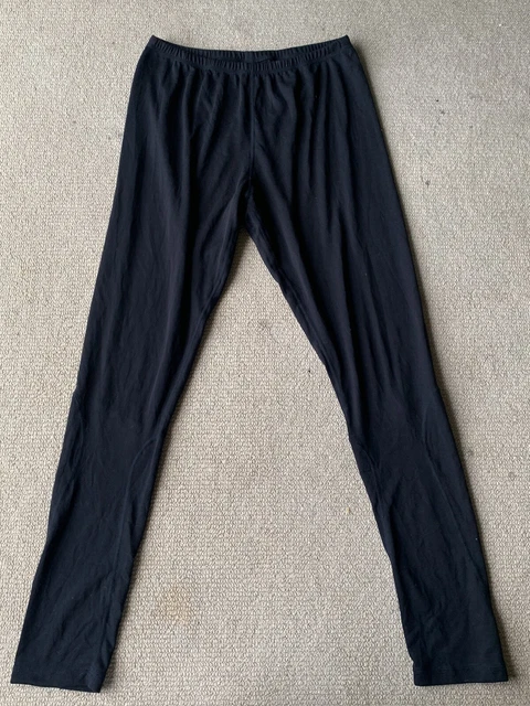 KATHMANDU THERMAPLUS MENS Black Leggings Pants Size L Base Thermal