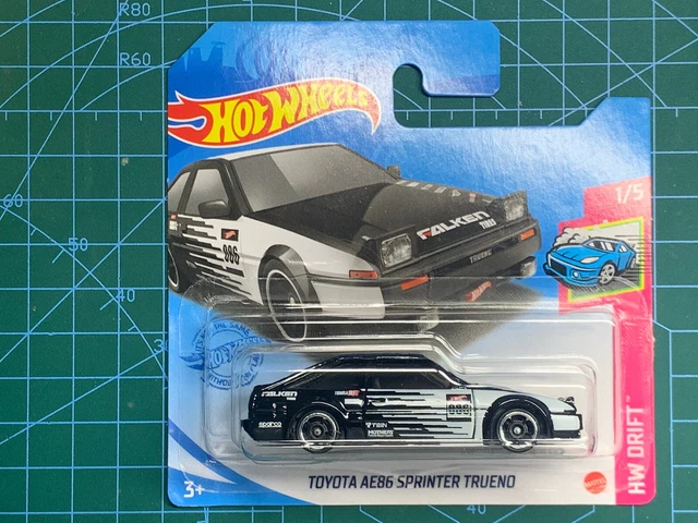 HOT WHEELS INITIAL D Toyota AE86 Sprinter Treno Non in Vendita Novità EUR 409,82 - IT