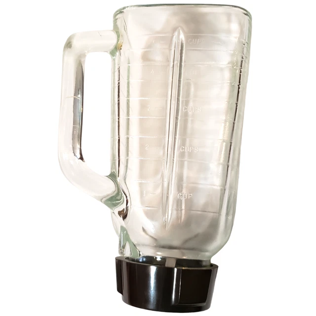 Oster Osterizer Glass 5 Cup Blender Jar Replacement Part Square Top No Lid Oster Osterizer Glass 5 Cup Blender Jar Replacement Part Square Top No Lid